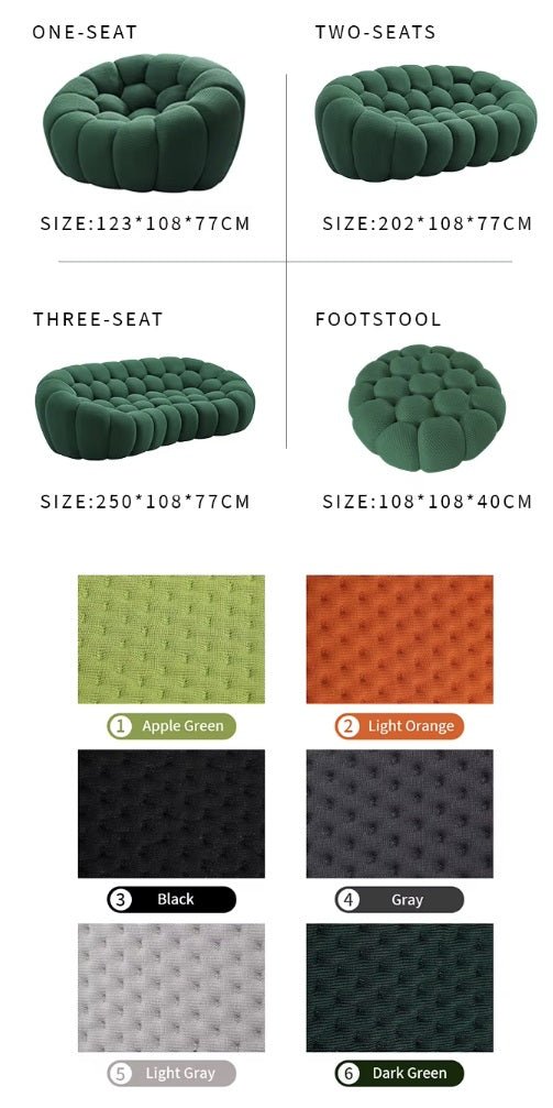 Modern Bubble Sofa – Bold Design & Ultimate Comfort - Androf