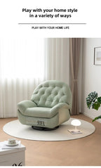 Modern Multifunction Reclining Sofa Chair – 360° Swivel, Adjustable Backrest, Full - Body Comfort - Androf