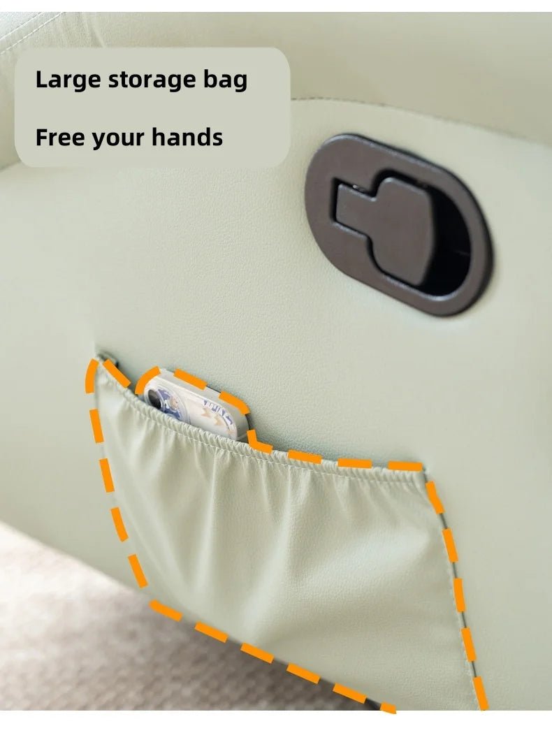 Modern Multifunction Reclining Sofa Chair – 360° Swivel, Adjustable Backrest, Full - Body Comfort - Androf