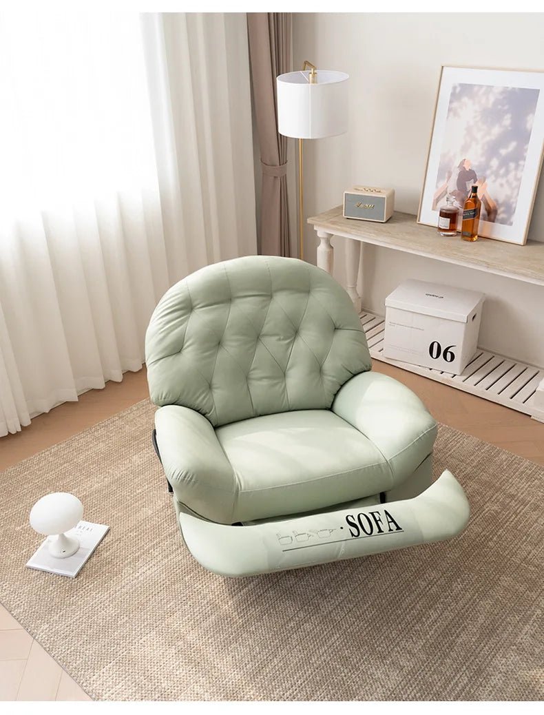 Modern Multifunction Reclining Sofa Chair – 360° Swivel, Adjustable Backrest, Full - Body Comfort - Androf