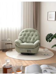 Modern Multifunction Reclining Sofa Chair – 360° Swivel, Adjustable Backrest, Full - Body Comfort - Androf