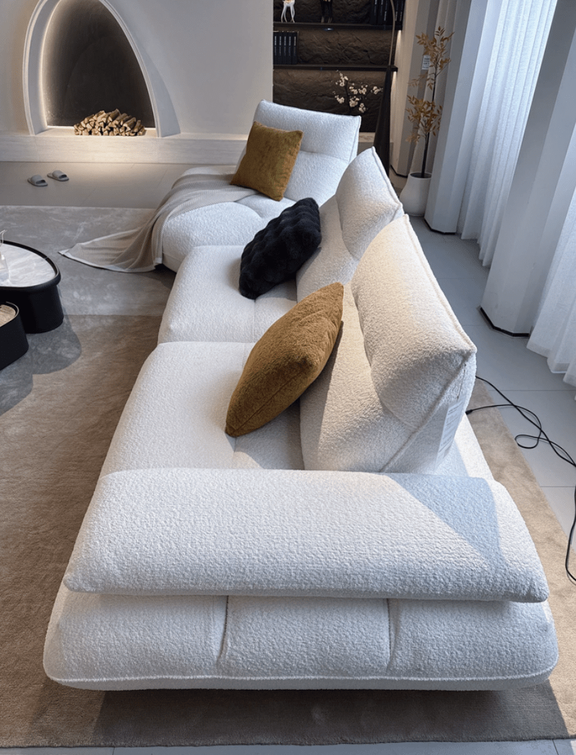 Modular Electric Cloud Sofa with Independent Adjustable Backrests - Androf