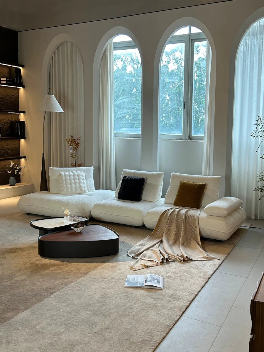 Modular Electric Cloud Sofa with Independent Adjustable Backrests - Androf