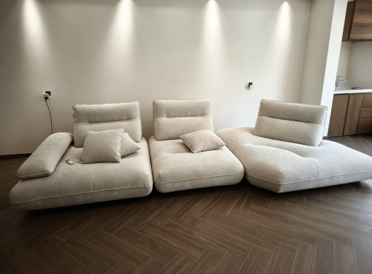 Modular Electric Cloud Sofa with Independent Adjustable Backrests - Androf