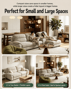 Modular Zero-Wall Power Reclining Sectional Sofa with Storage Console - Androf