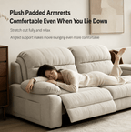 Modular Zero-Wall Power Reclining Sectional Sofa with Storage Console - Androf