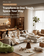 Modular Zero-Wall Power Reclining Sectional Sofa with Storage Console - Androf