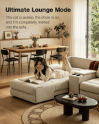 Modular Zero-Wall Power Reclining Sectional Sofa with Storage Console - Androf