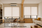 Motorized Day & Night Window Shades – Remote Control, Light Filtering, Modern Design - Androf
