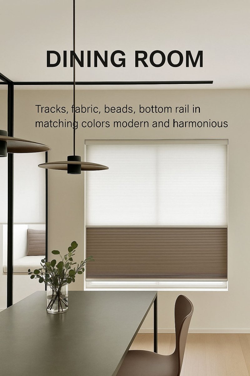 Motorized Day & Night Window Shades – Remote Control, Light Filtering, Modern Design - Androf