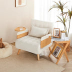 Multifunctional 3 - in - 1 Convertible Armchair – Sofa, Lounge Chair & Bed - Androf