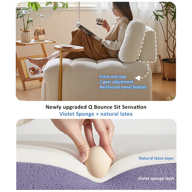 Multifunctional 3 - in - 1 Convertible Armchair – Sofa, Lounge Chair & Bed - Androf