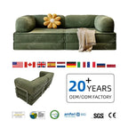 Multifunctional Modern Sectional Sofa Bed – Modular, Space - Saving & Comfortable - Androf