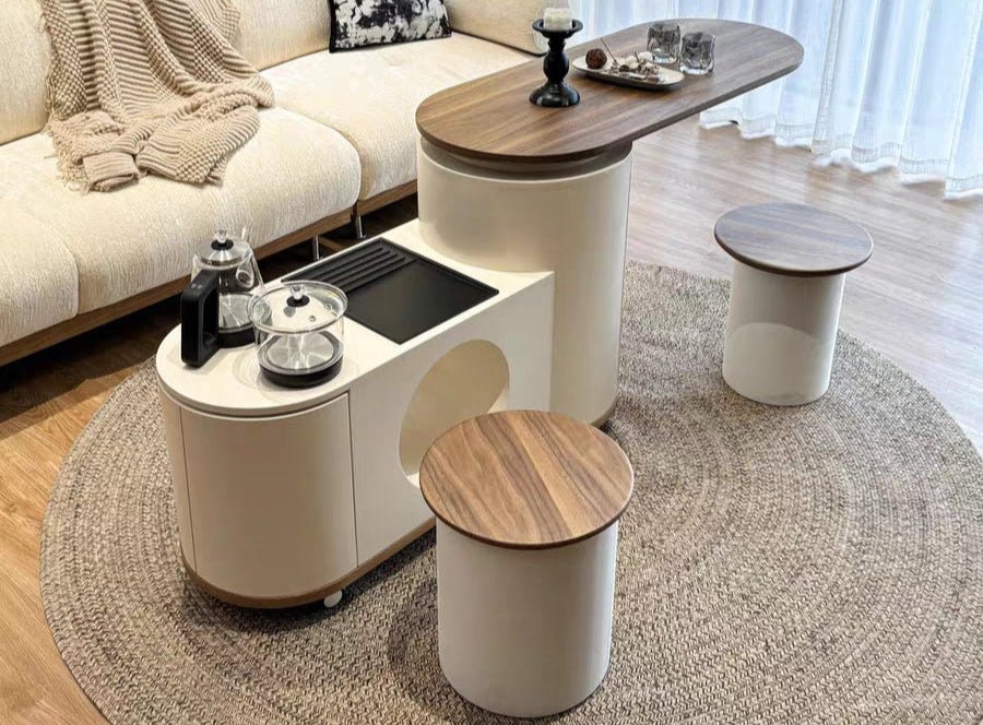 Multifunctional Smart Tea Table & Work Desk (2025 Edition) – Androf
