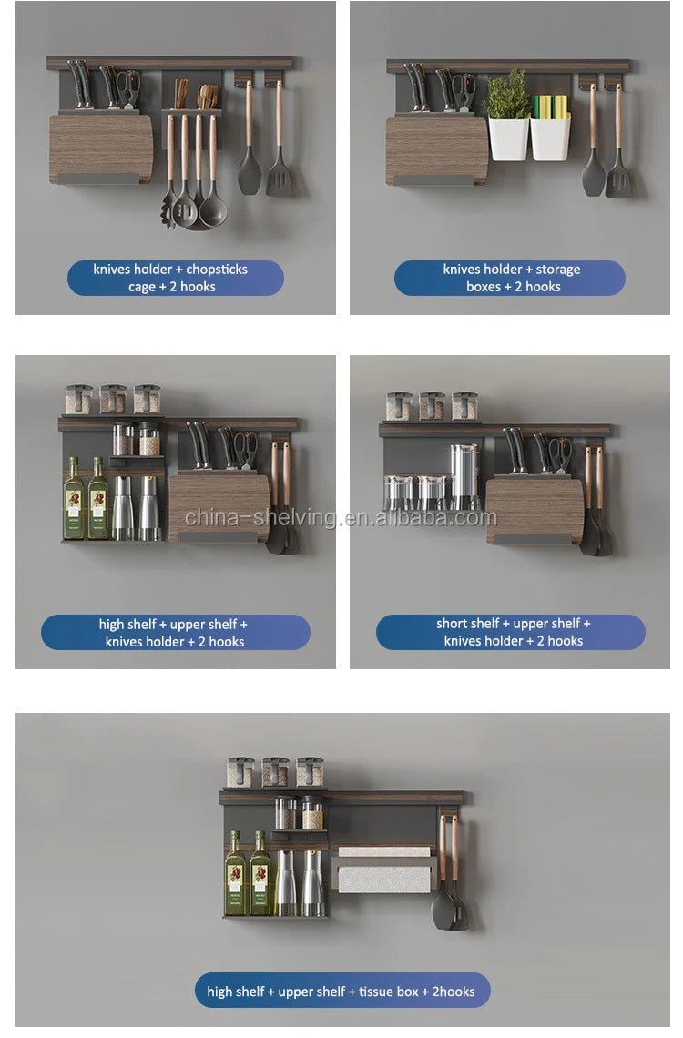 Multifunctional Wall Mounted Storage Holder - Androf