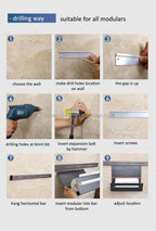 Multifunctional Wall Mounted Storage Holder - Androf