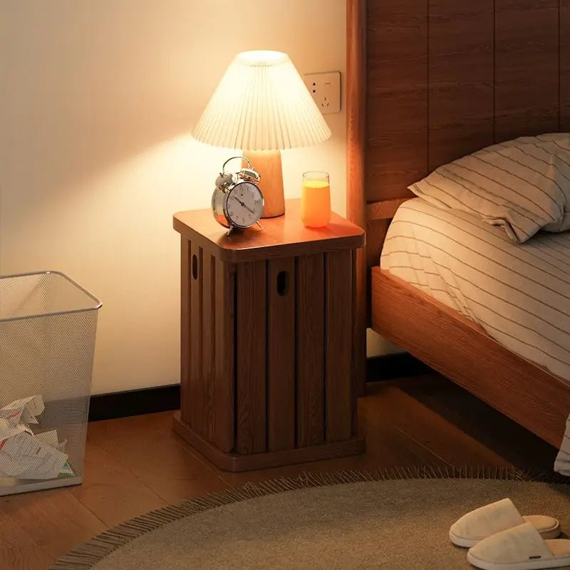 Multifunctional Wooden Side Table - Transforms into 4 Practical Stools - Androf