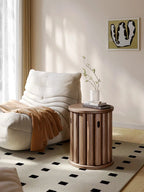 Multifunctional Wooden Side Table - Transforms into 4 Practical Stools - Androf