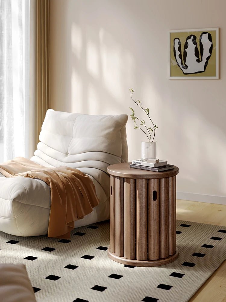 Multifunctional Wooden Side Table - Transforms into 4 Practical Stools - Androf