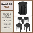 Multifunctional Wooden Side Table - Transforms into 4 Practical Stools - Androf