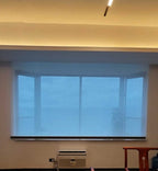 No - Drill Electric Day & Night Blind – Remote Control, Light Filtering, Modern Design - Androf