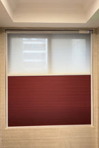 No - Drill Electric Day & Night Blind – Remote Control, Light Filtering, Modern Design - Androf