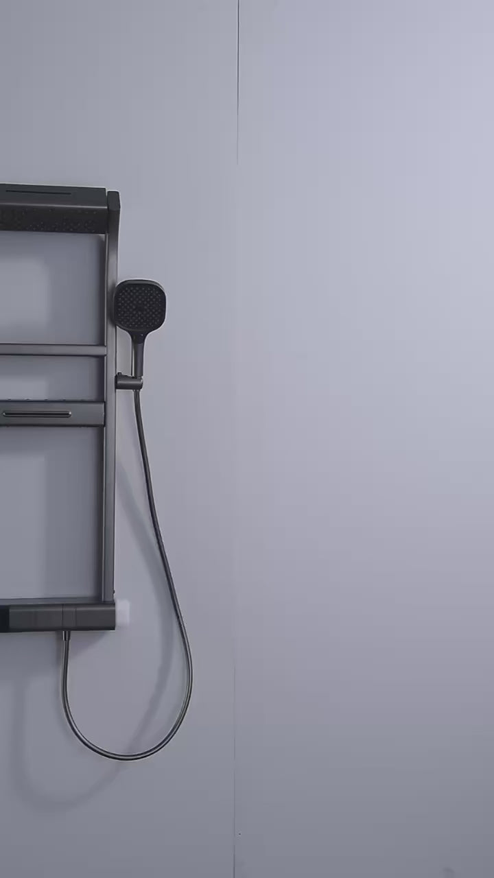 Thermostatic Rainfall Shower System with Handheld Spray