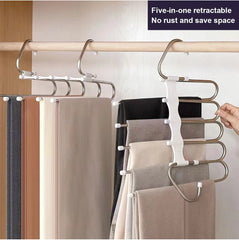 Space-Saving Multi-Layer Pants Hanger