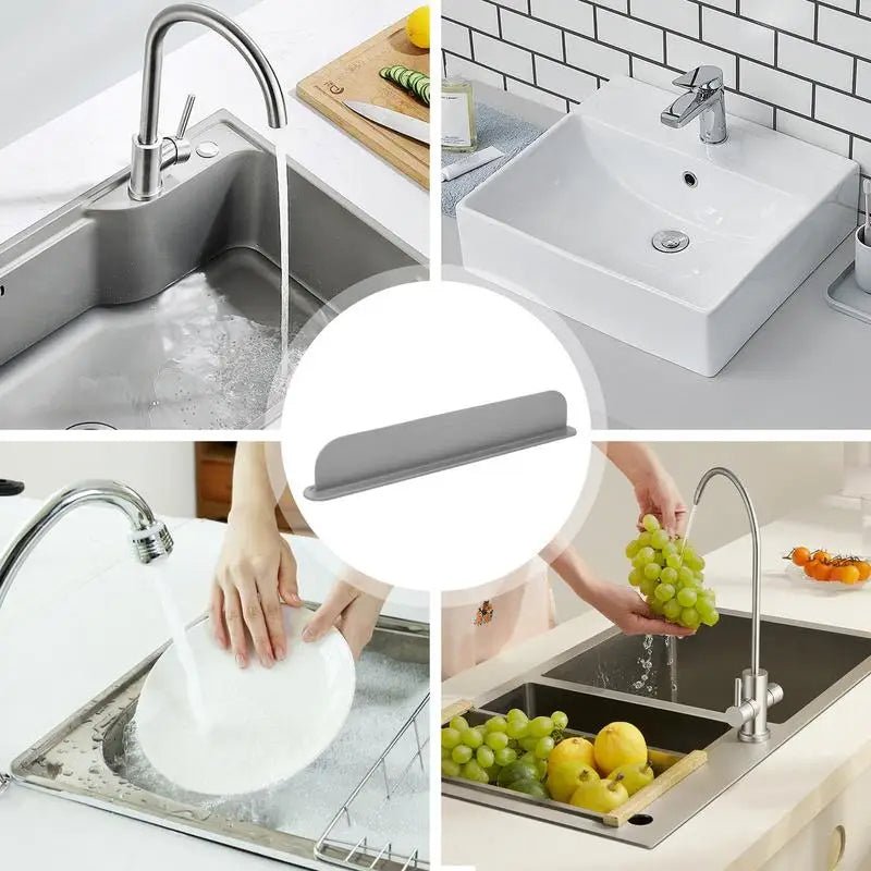 Silicone Sink Baffle Splash Guard Splash Protector - Androf