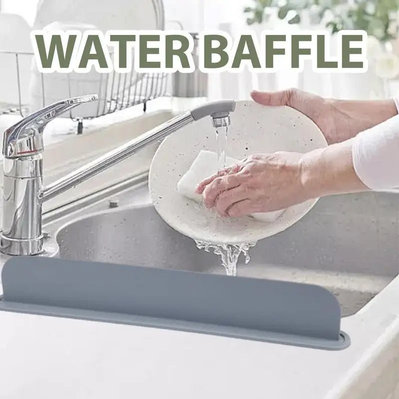 Silicone Sink Baffle Splash Guard Splash Protector - Androf Image principale du produit