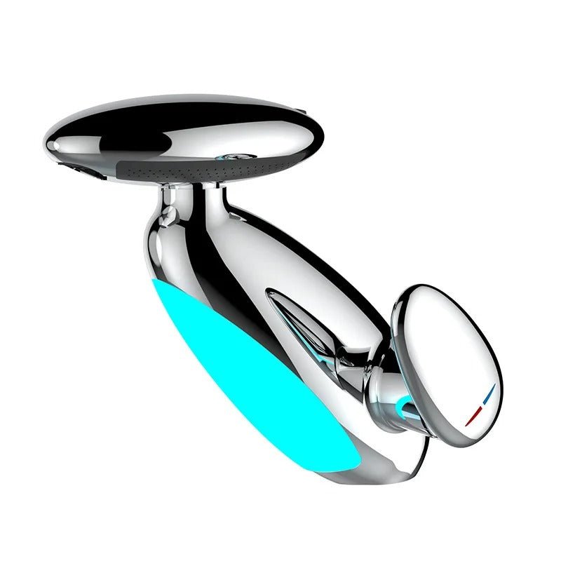 Smart LED Bathroom Faucet – 4 Water Modes, 360° Pull - Out Head - Androf