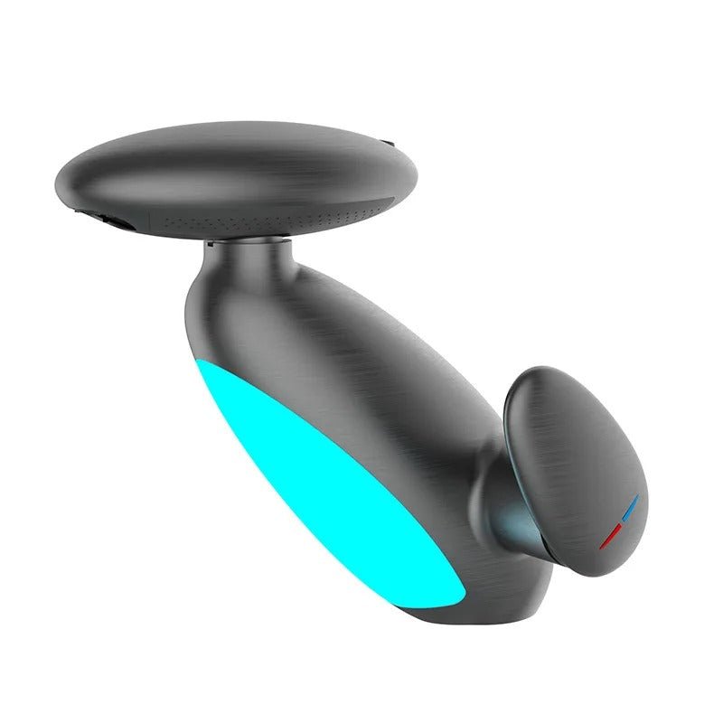 Robinet de salle de bain intelligent à LED – 4 modes d'eau, tête extractible à 360° Image secondaire du produit