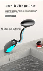 Smart LED Bathroom Faucet – 4 Water Modes, 360° Pull - Out Head - Androf