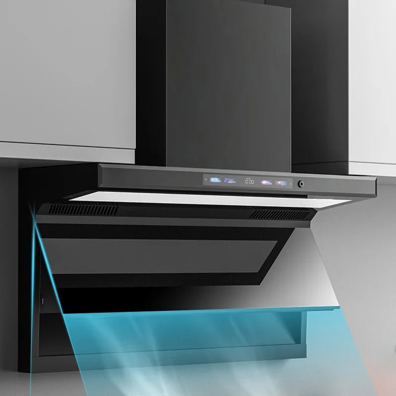 Smart Sensor Kitchen Range Hood – Wall - Mounted, Low Noise, Modern Design - Androf