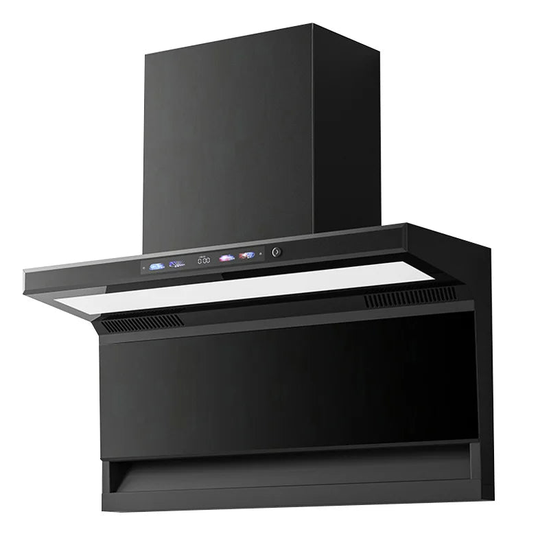 Smart Sensor Kitchen Range Hood – Wall - Mounted, Low Noise, Modern Design - Androf