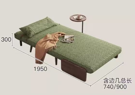 Space - Saving Convertible Sofa Bed – Modern Fold - Out Sleeper Couch - Armchair - Androf