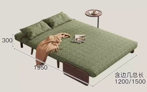 Space - Saving Convertible Sofa Bed – Modern Fold - Out Sleeper Couch - Armchair - Androf