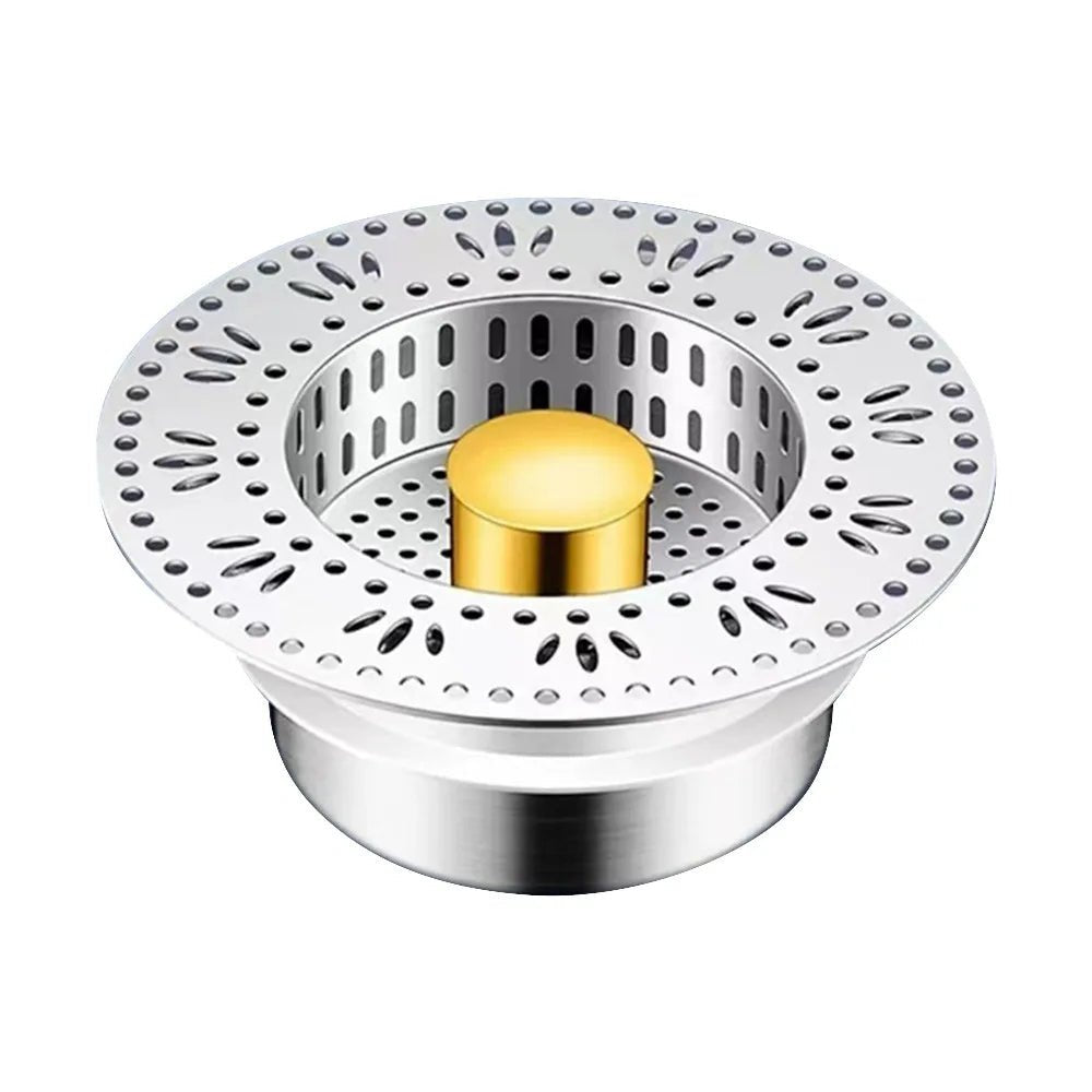 Stainless Steel Sink Strainer - Anti - Clog & Odor - Proof - Androf