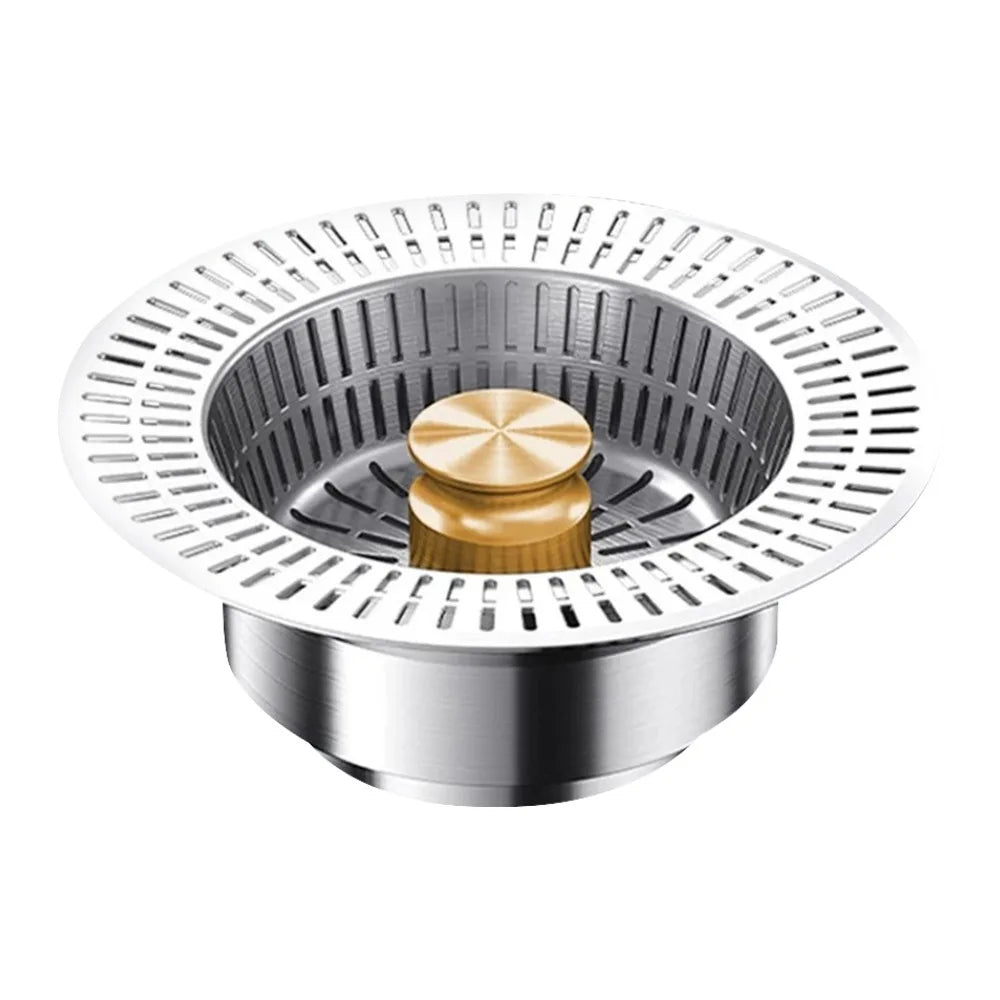 Stainless Steel Sink Strainer - Anti - Clog & Odor - Proof - Androf