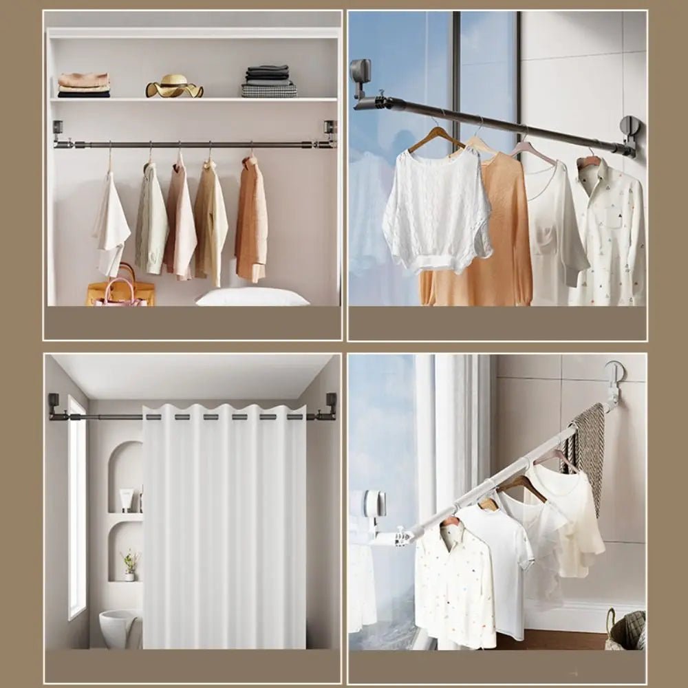 Suction Cup Drying Rack – Adjustable &amp; Reusable - Androf