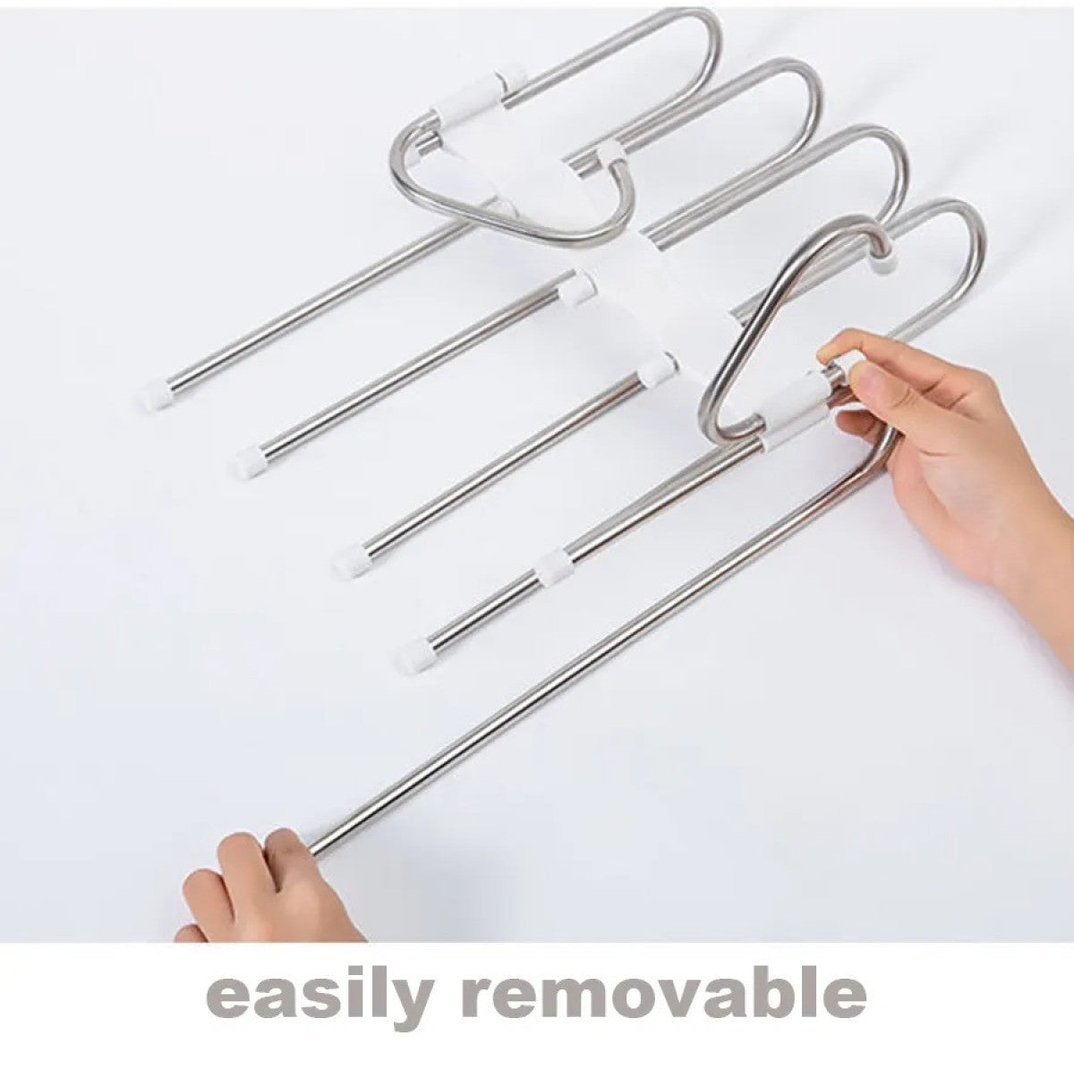 Space-Saving Multi-Layer Pants Hanger