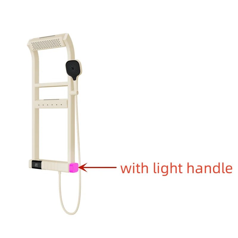 Thermostatic Rainfall Shower System with Handheld Spray - Androf