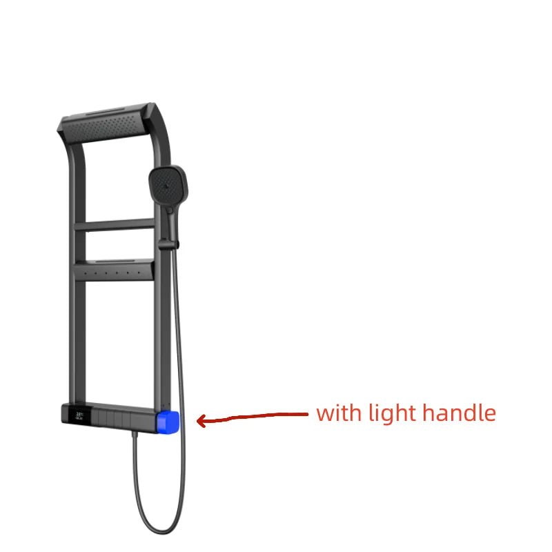 Thermostatic Rainfall Shower System with Handheld Spray - Androf