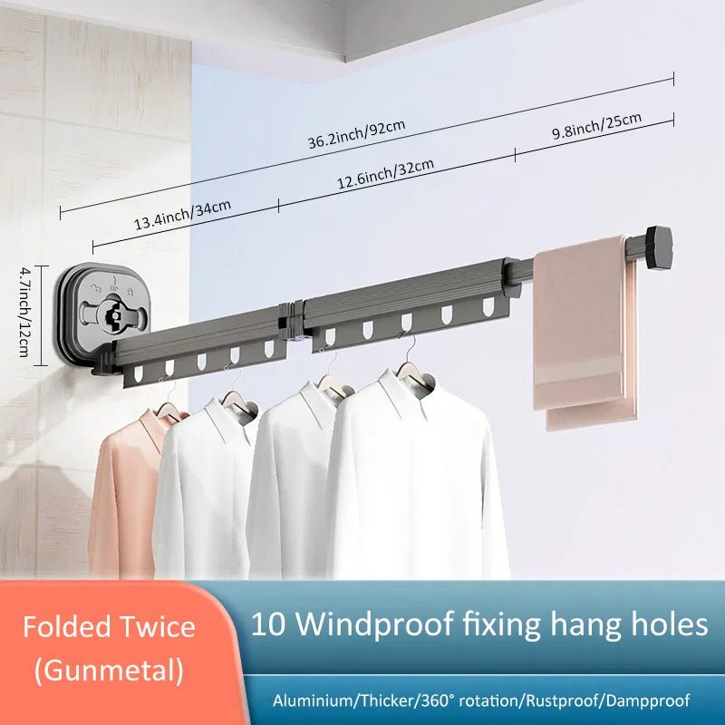 Wall Mounted Clothes - Androf