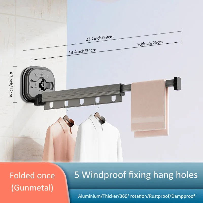 Wall Mounted Clothes - Androf