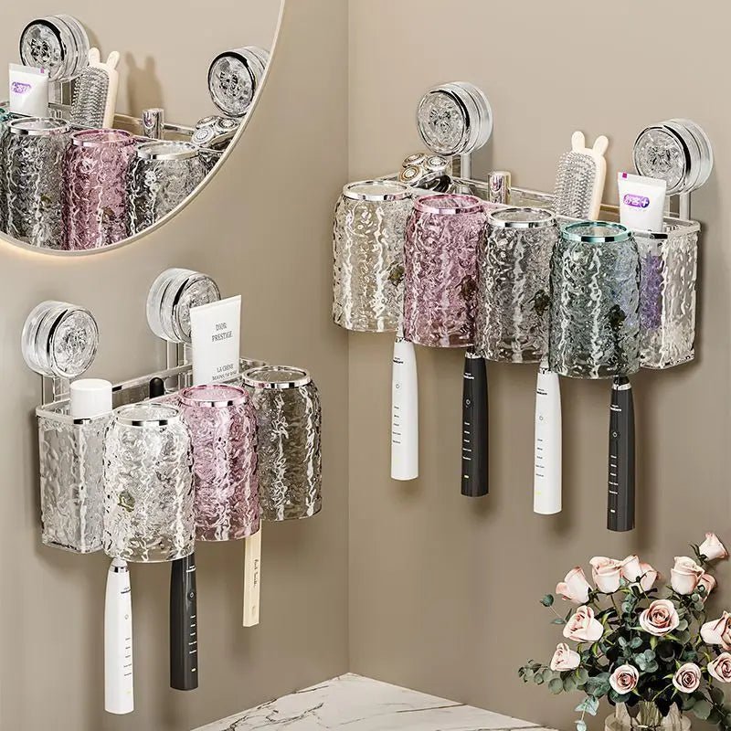 Wall Mounted Toothbrush Holder - Androf