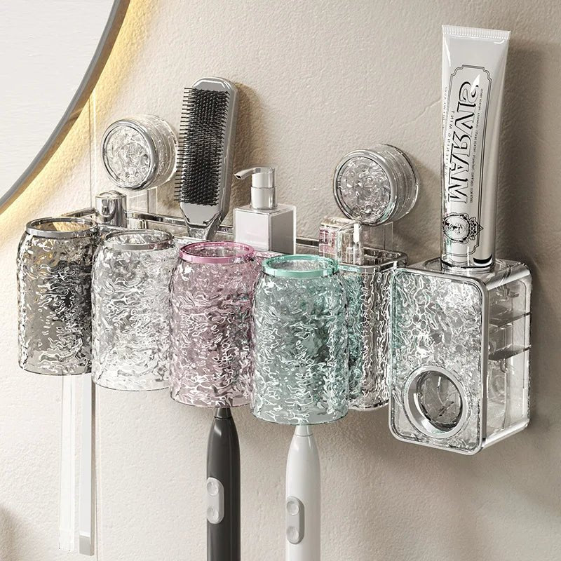 Wall Mounted Toothbrush Holder - Androf